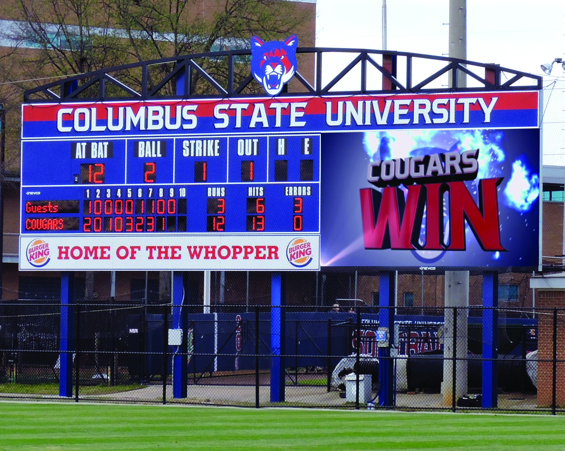 Columbus State University Scoreboard Project Nevco