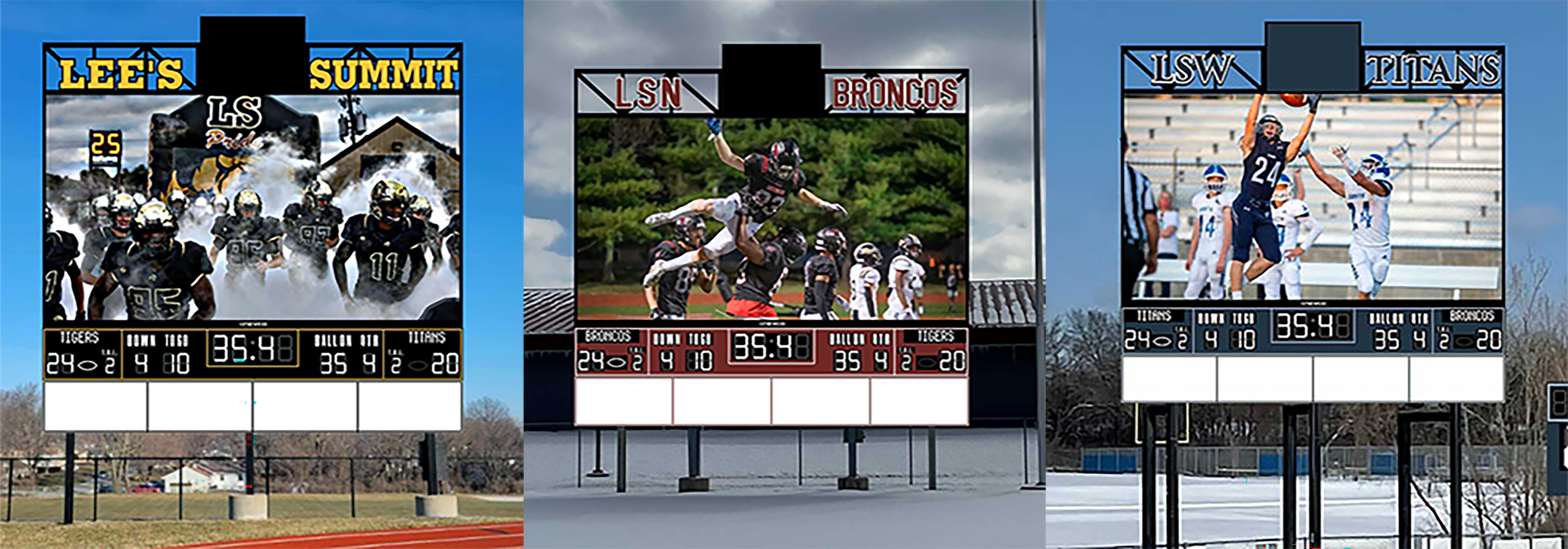 Lee's Summit School District teams up with Nevco for trio of new video  displays - Nevco