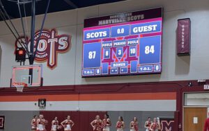 Video Display and Arena Pro 1000 Sound System at Maryville College